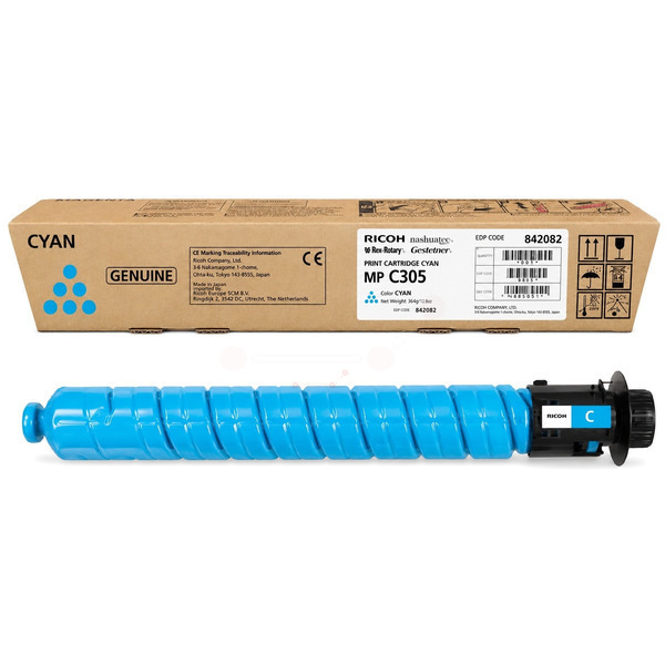 Toner cyan TK-Ri-842082-bkO für Ricoh Aficio MP C 305 spf