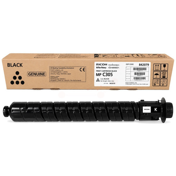 Toner schwarz TK-Ri-842079-bkO für Ricoh Aficio MP C 305 spf