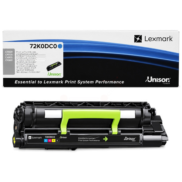 Entwicklereinheit cyan return program DV-LE-72K0DC0-cO für Lexmark CX 825 dtfe
