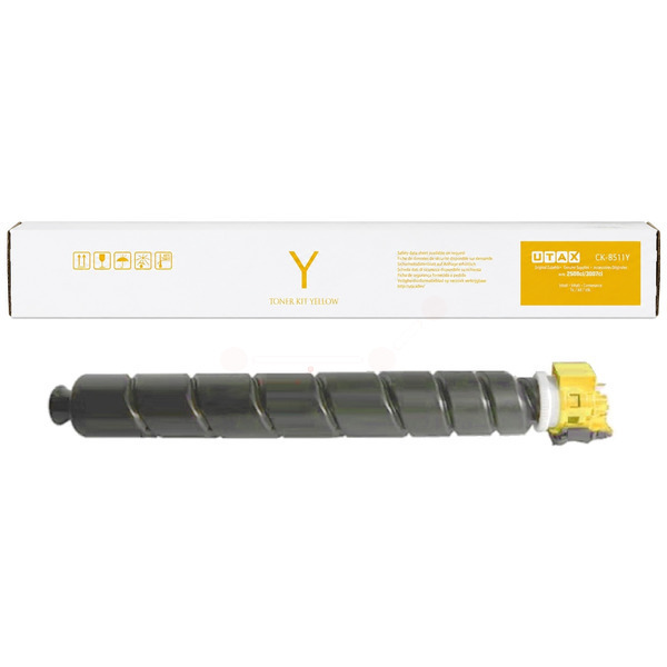 Toner-Kit gelb TK-Ut-CK-8511Y-yO für Triumph-Adler 2507 Ci