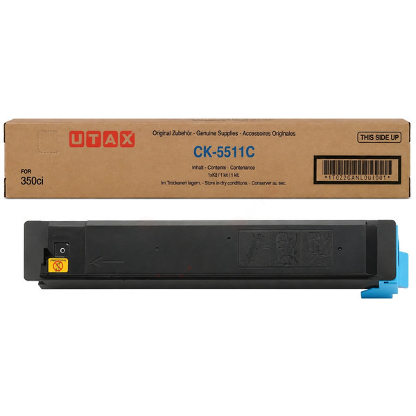 Toner-Kit cyan TK-Ut-CK-5511C-cO für Triumph-Adler 350 Ci