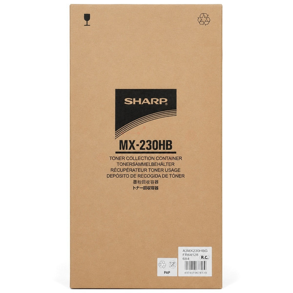Resttonerbehälter WB-Sh-MX-230HB-O für Sharp MX-2310 U