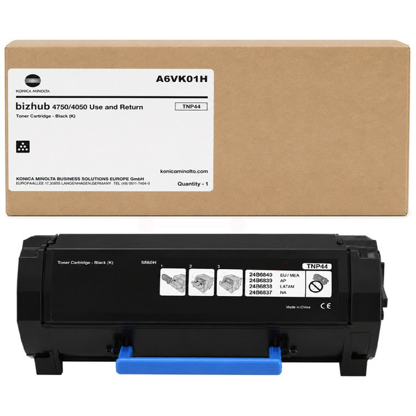 Toner-Kit return program TK-Mi-TNP44-bkO für Konica Minolta bizhub 4050