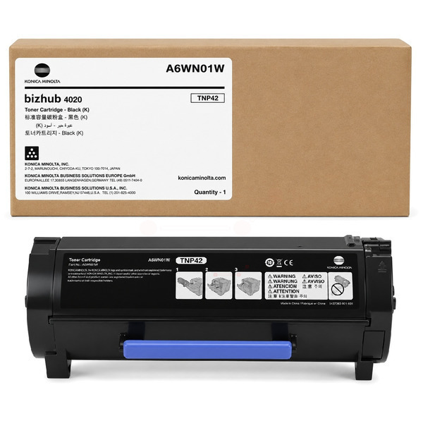 Tonerkartusche schwarz return program TK-Ko-A6WN01W-O für Konica Minolta bizhub 4020