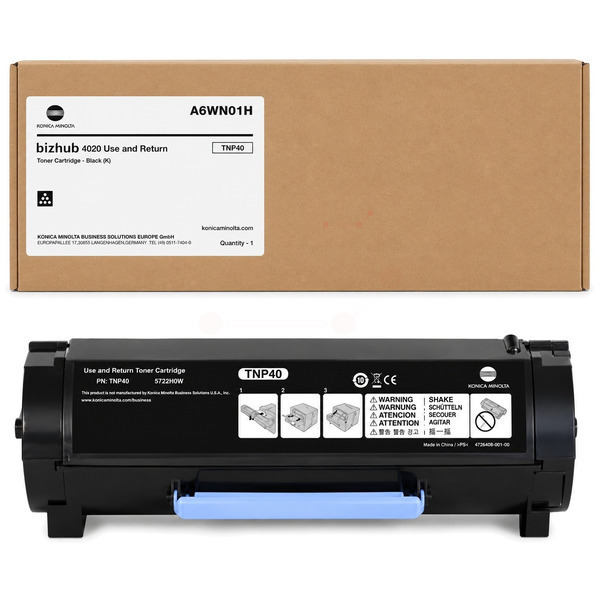 Tonerkartusche schwarz TK-Ko-A6WN01H-O für Konica Minolta bizhub 4020