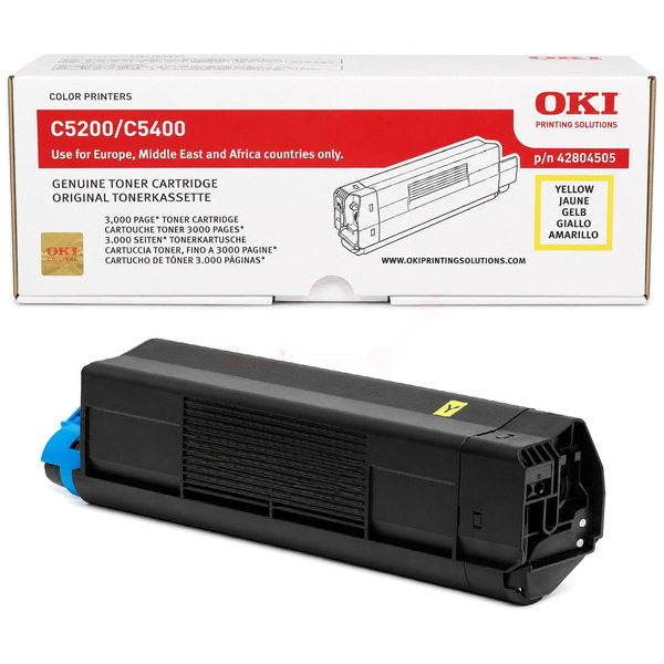 Toner gelb 19,99 für OKI C 5200