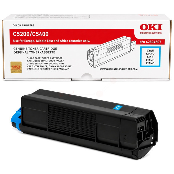 Toner cyan  für OKI C 5200