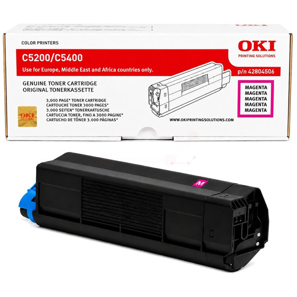 Toner magenta  für OKI C 5200