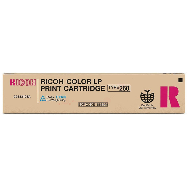 Toner cyan TK-RI-888449-cO für Ricoh Aficio CL 7200 d