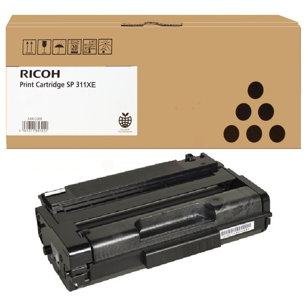 Tonerkartusche extra High-Capacity TK-Ri-821242-bkO für Ricoh Aficio SP 325 DNw