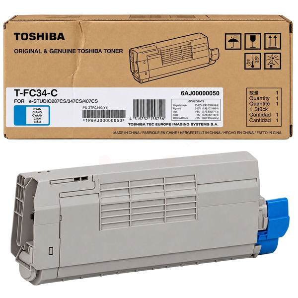 Toner cyan  für Toshiba E-Studio 3500 C