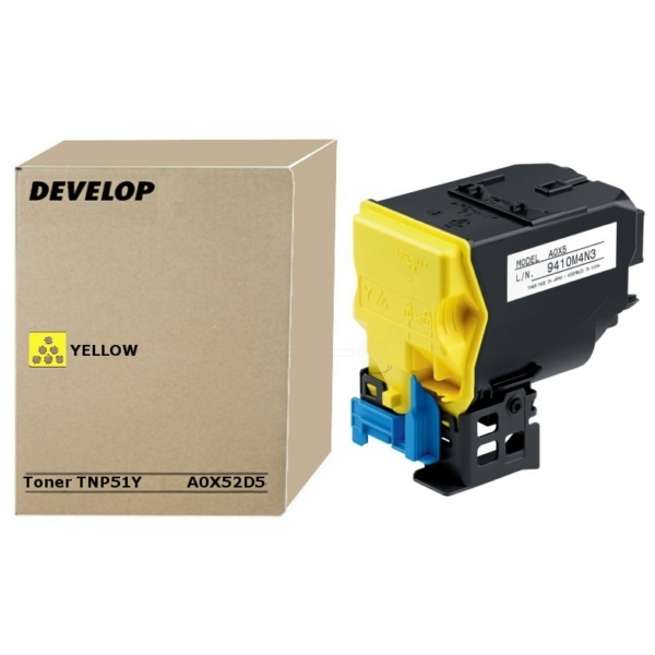 Toner-Kit gelb TK-Dv-A0X52D5-bkO für Develop Ineo + 3110