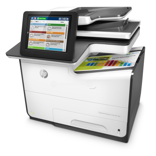HP PageWide Enterprise Color Flow MFP 586 f