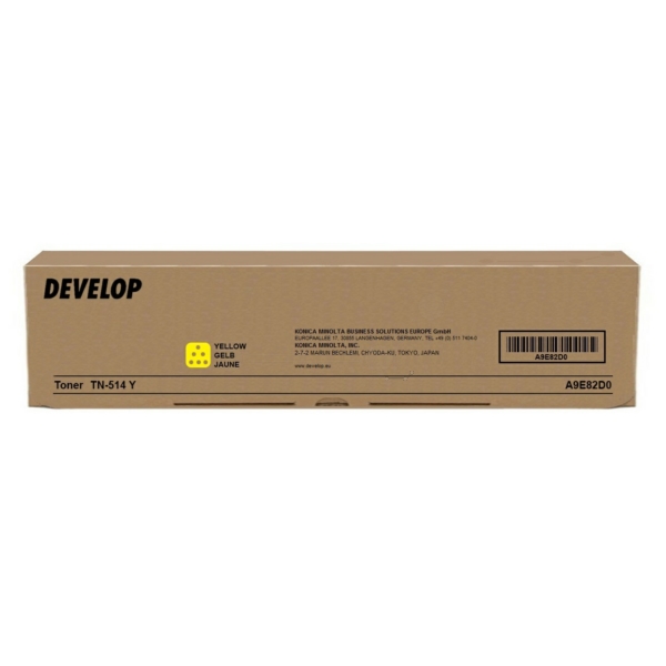 Toner gelb TK-Dv-A9E82D0-bkO für Develop Ineo + 458