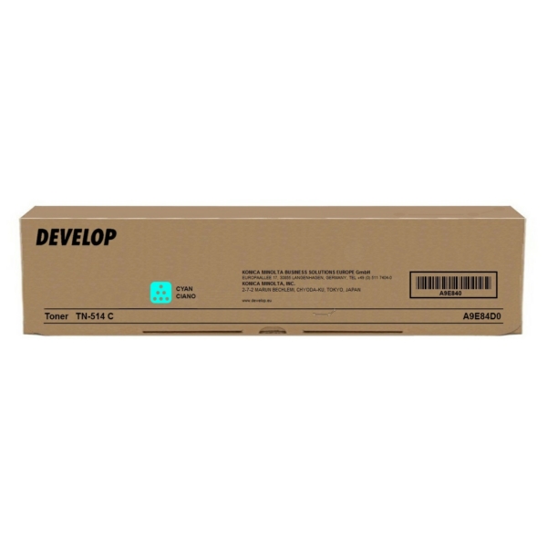 Toner cyan TK-Dv-A9E84D0-bkO für Develop Ineo + 458